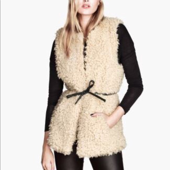 H&M Jackets & Blazers - Nwt H&M Fluffy Vest